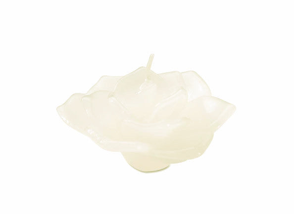 3.75" Flower Floating Candles. Set of 3-Unscented